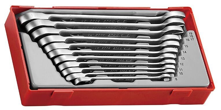 JUEGO DE LLAVES COMBINADAS CON CARRACA ARTICULADA  TT6511R