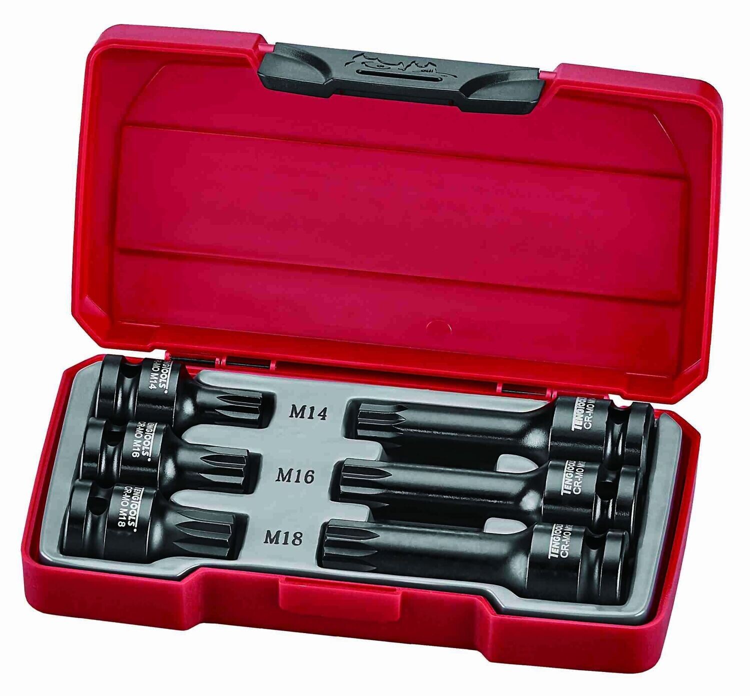 JUEGO DE VASOS DE IMPACTO 1/2 JUEGO DE VASOS DE IMPACTO 1/2" T9206 - 6 PIEZAS