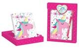 SET DE REGALO DIARIO + BOL͍GRAFO UNICORNIO