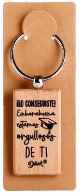 LLAVERO MADERA GRADUACI�N