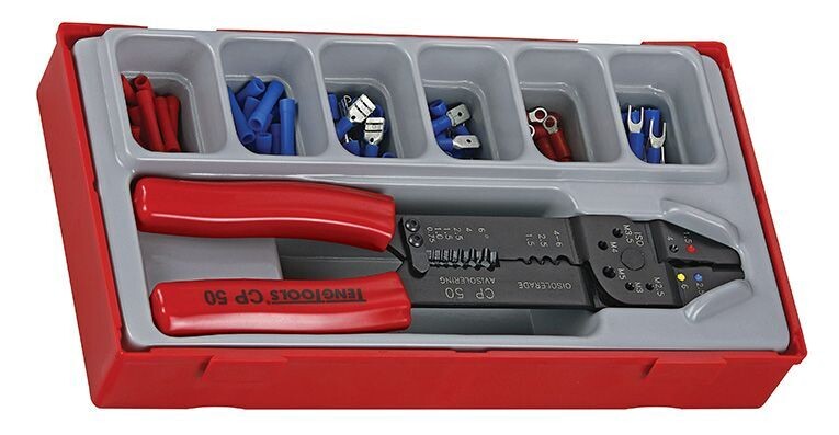 JUEGO DE ALICATE DE TERMINALES TTCP121 121 PZAS JUEGO DE ALICATE DE TERMINALES TTCP121 121 PZAS