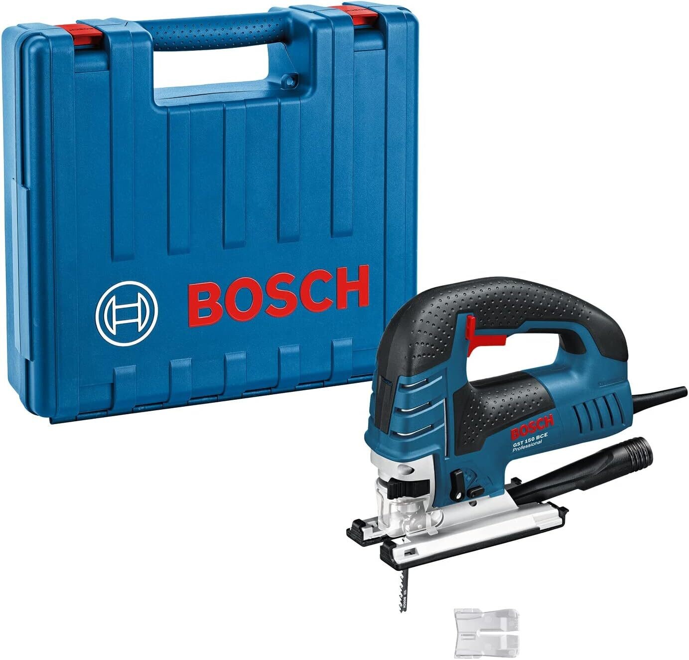 Bosch Professional GST 150 BCE, Azul, Empuñadura de estribo