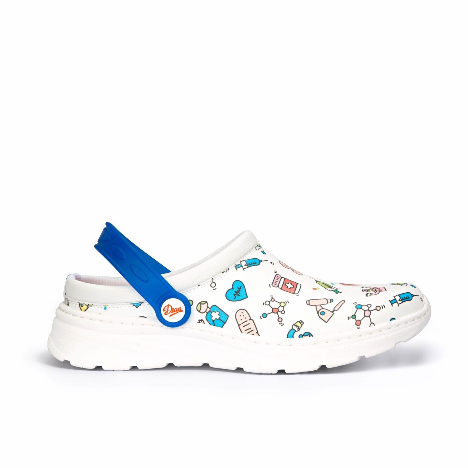 Zueco de trabajo JAVEA ESTAMPADO