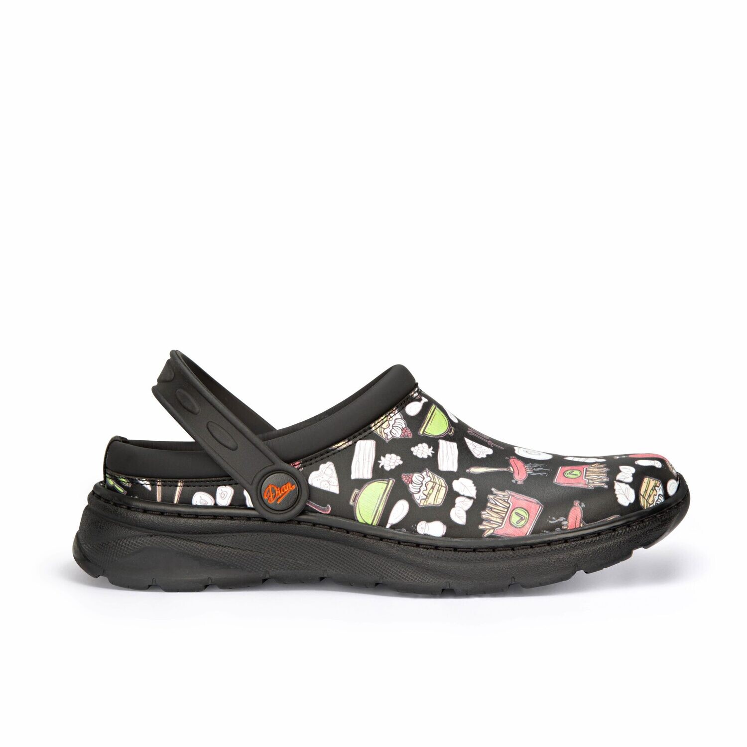 Zueco de trabajo JAVEA ESTAMPADO