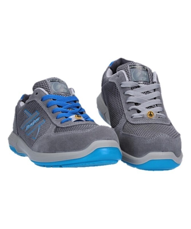 J´HAYBER zapatilla de seguridad GRAVITY gris/azul S1P-SRC