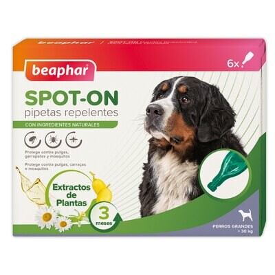 Beaphar Pipetas Repelentes Perro Grande - 6 x 2ml