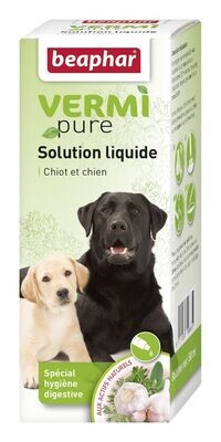 Beaphar VERMIpure Solución Líquida Natural Perros y Cachorros - 50ml
