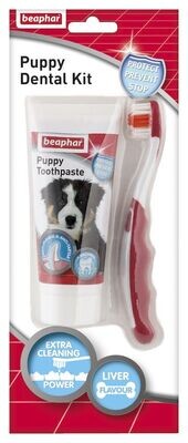 Pack Dental Cachorros - Pasta Dental + Cepillo de Dientes