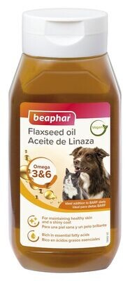 Beaphar Aceite de Linaza Perro y Gato - 430ml