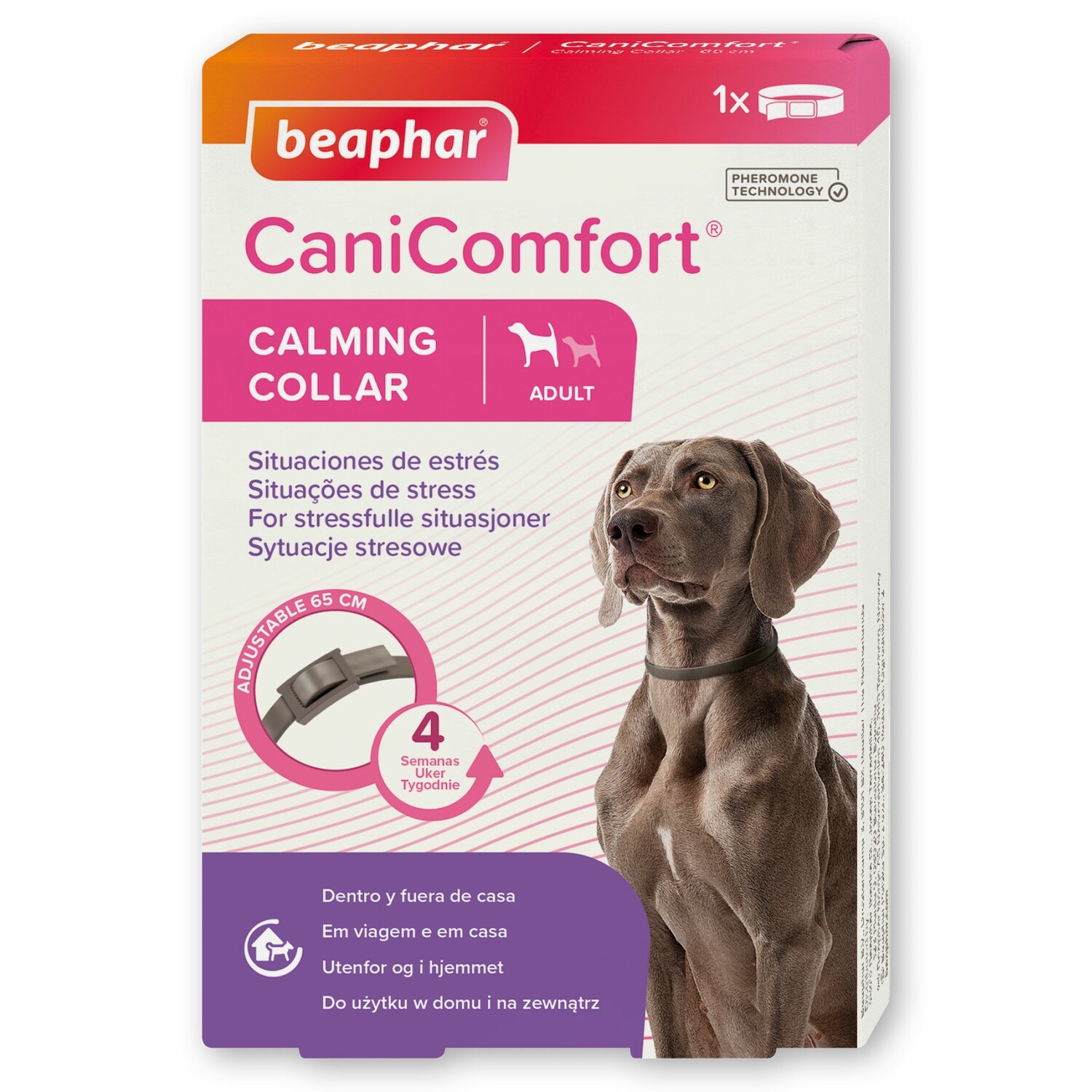 Beaphar CaniComfort® Collar Perros Adultos - 65 Cm Beaphar CaniComfort® Collar Perros Adultos - 65 Cm