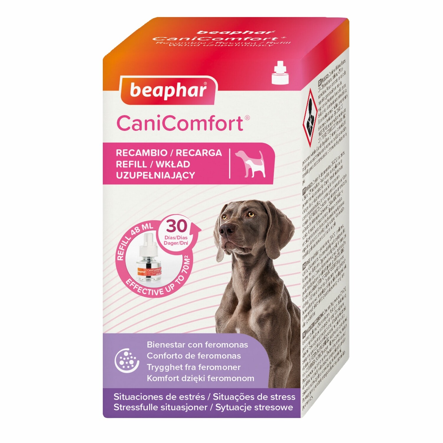 Beaphar CaniComfort® Recambio de Difusor Perros - 48ml