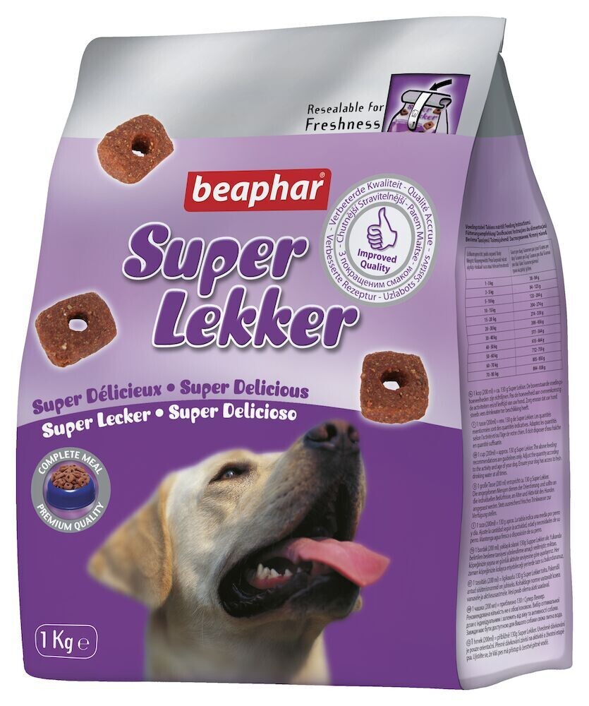 Beaphar Superlekker Alimento Completo Perro - 1kg