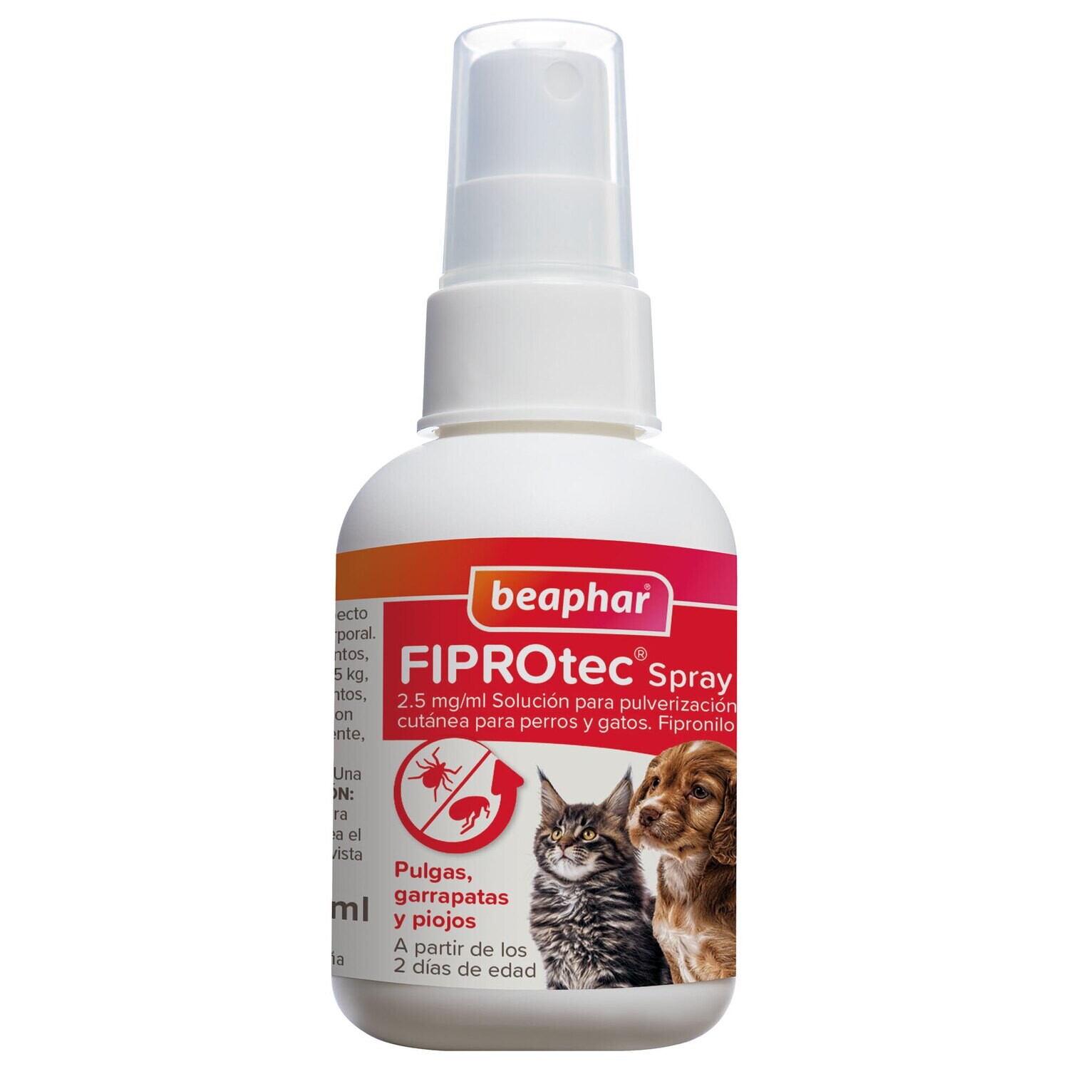 Beaphar FIPROtec® Spray Antiparasitario Perros y Gatos - 100ml