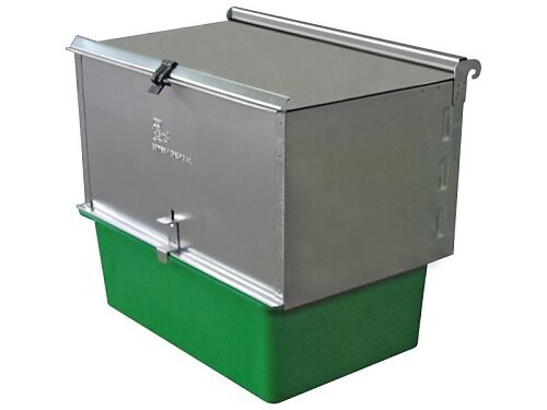 NIDO CUNA EXTERIOR CON CUBETA VERDE