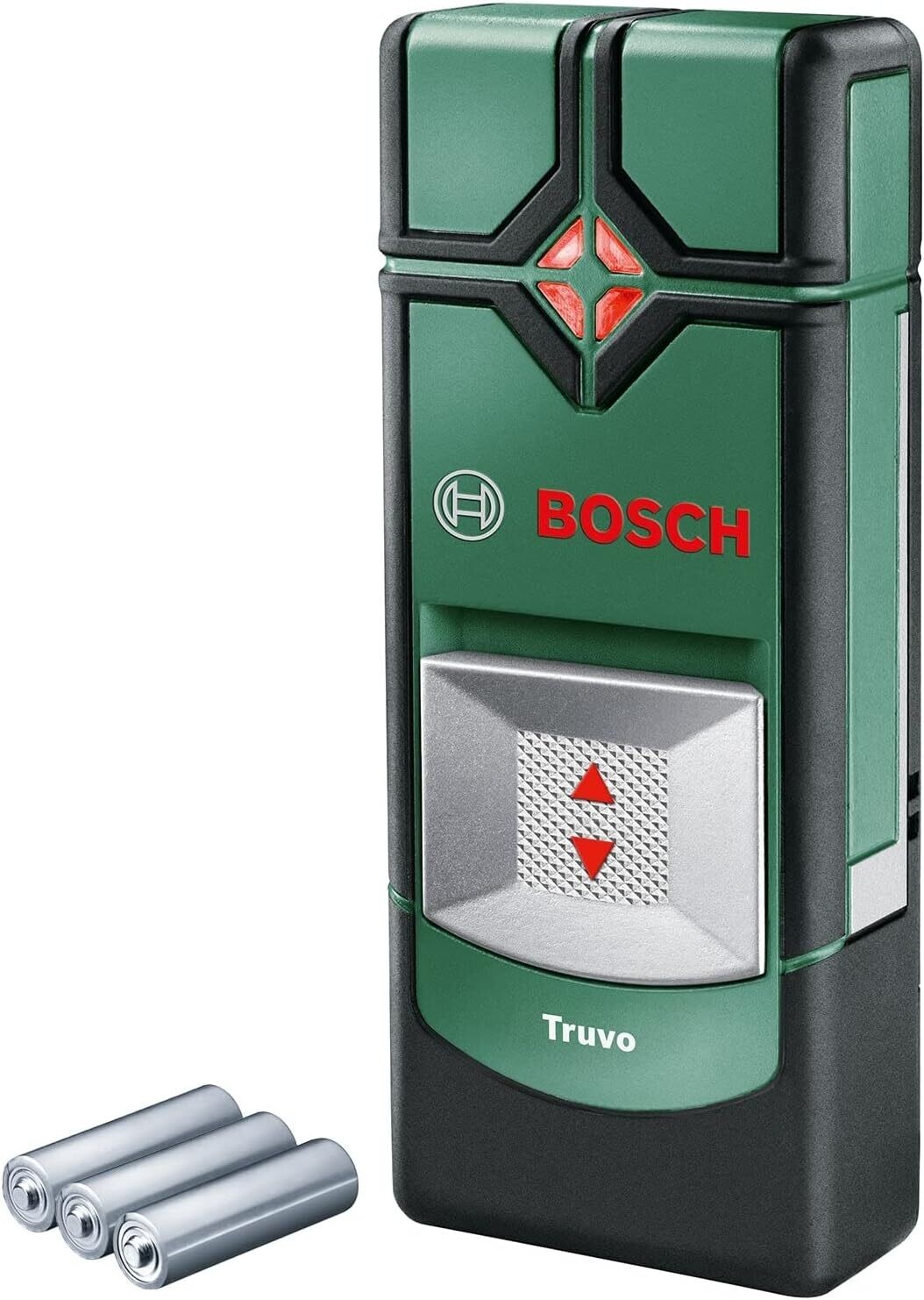 Bosch Home and Garden detector Truvo (manejo sencillo con un botón, escáner de pared para detectar cables bajo tensión y metales)