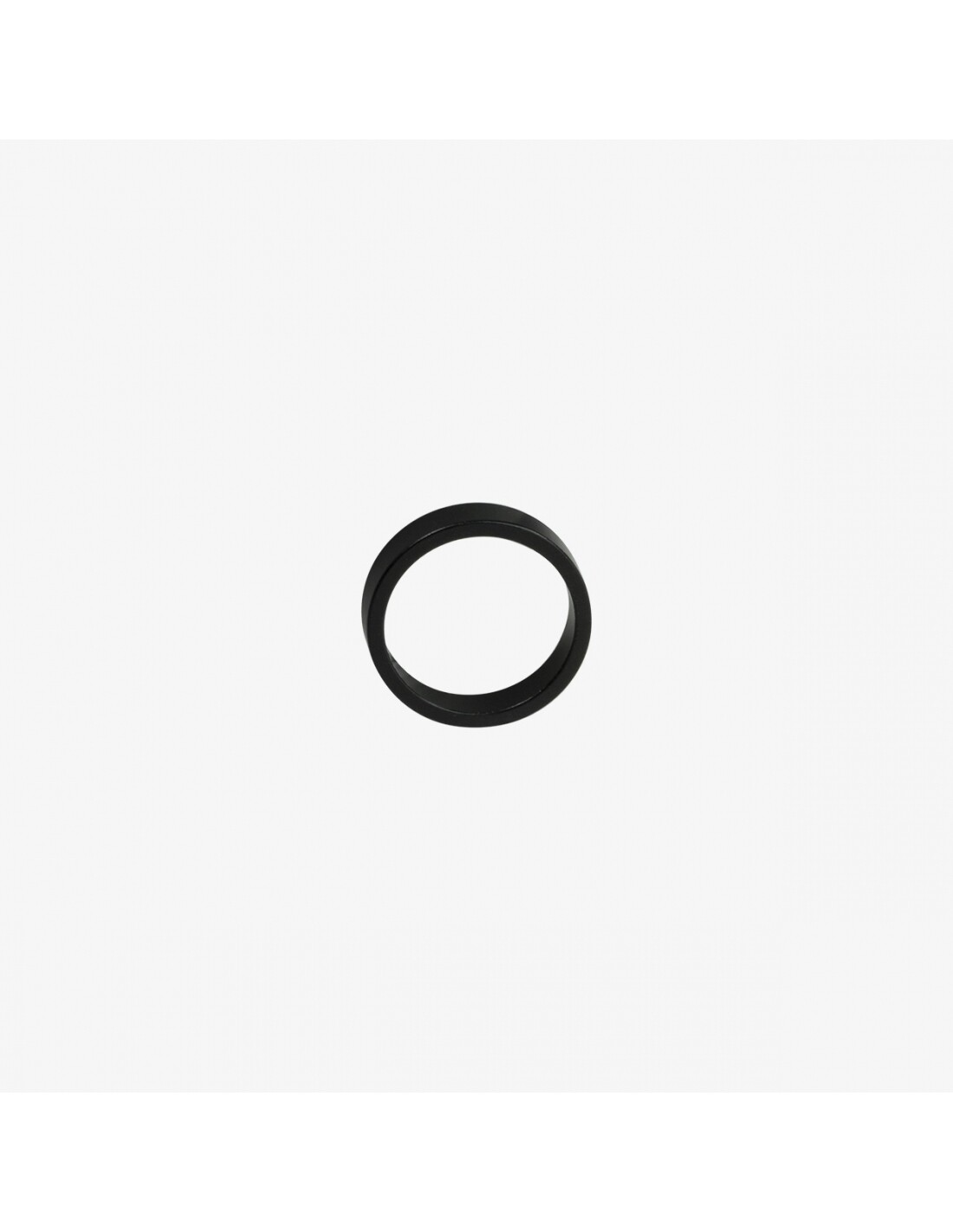 Separador Aluminio 1-1/8" - 5mm Negro mate