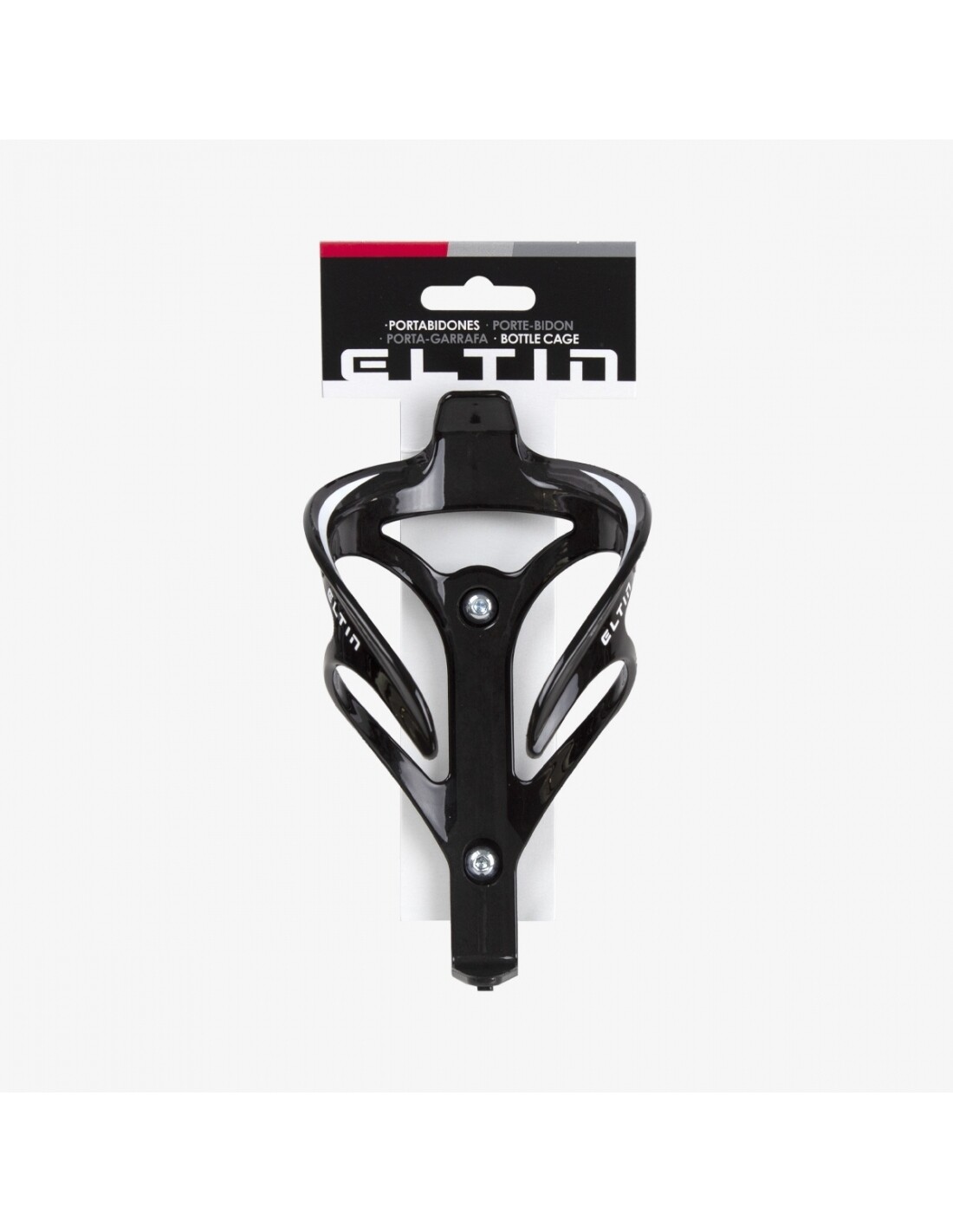 Portabidón Nerve - Fibra Negro/Blanco