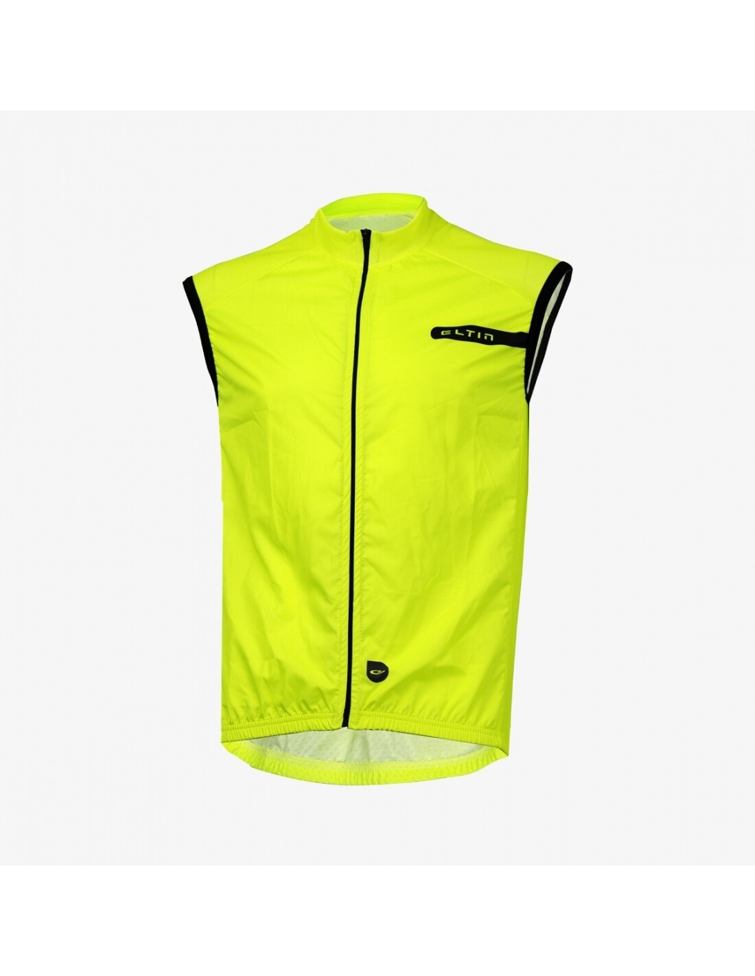 Chaleco ciclismo unisex Electric amarillo flúor y negro