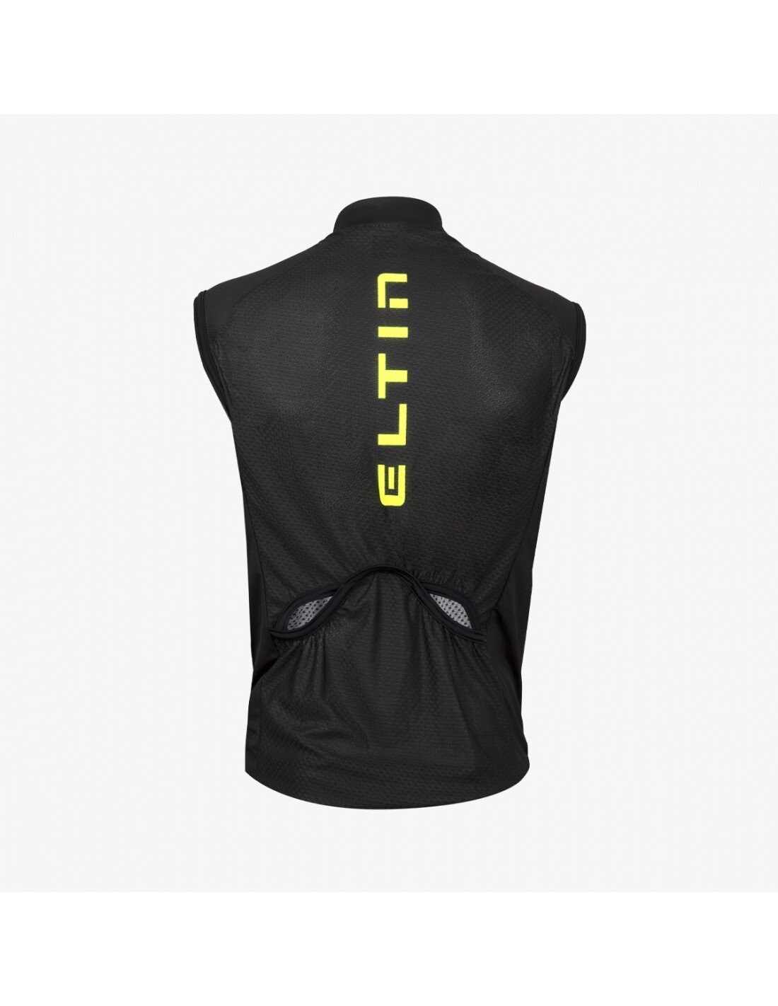 Chaleco ciclismo unisex Electric amarillo flúor y negro