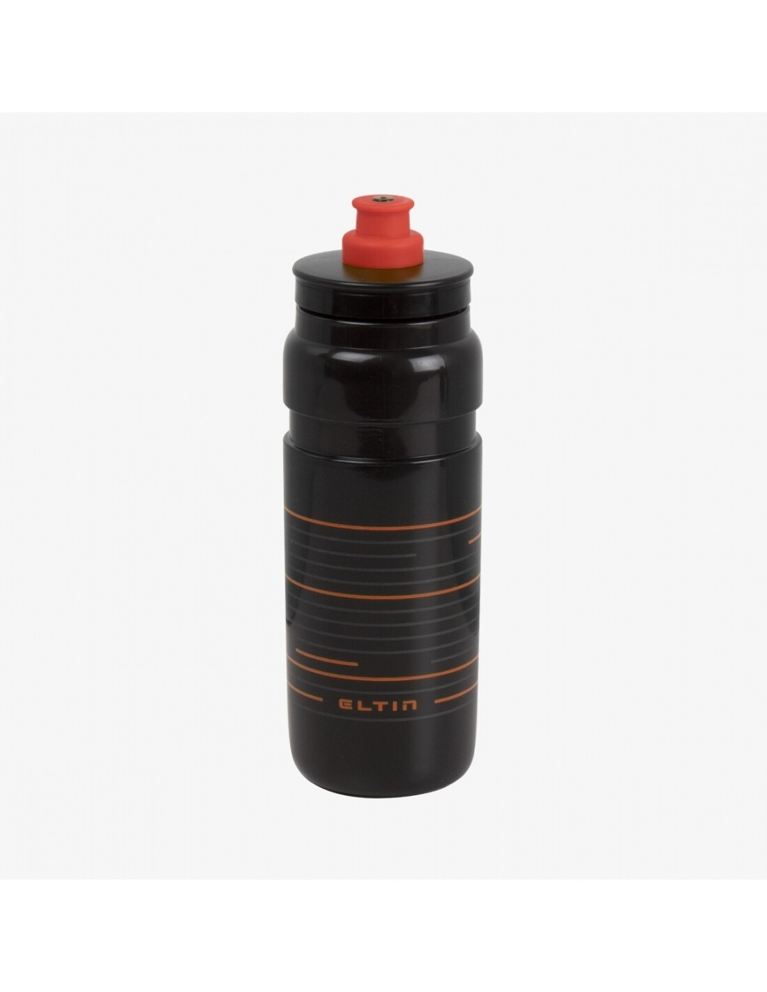 Bidón de ciclismo Pro 750ml negro y rojo