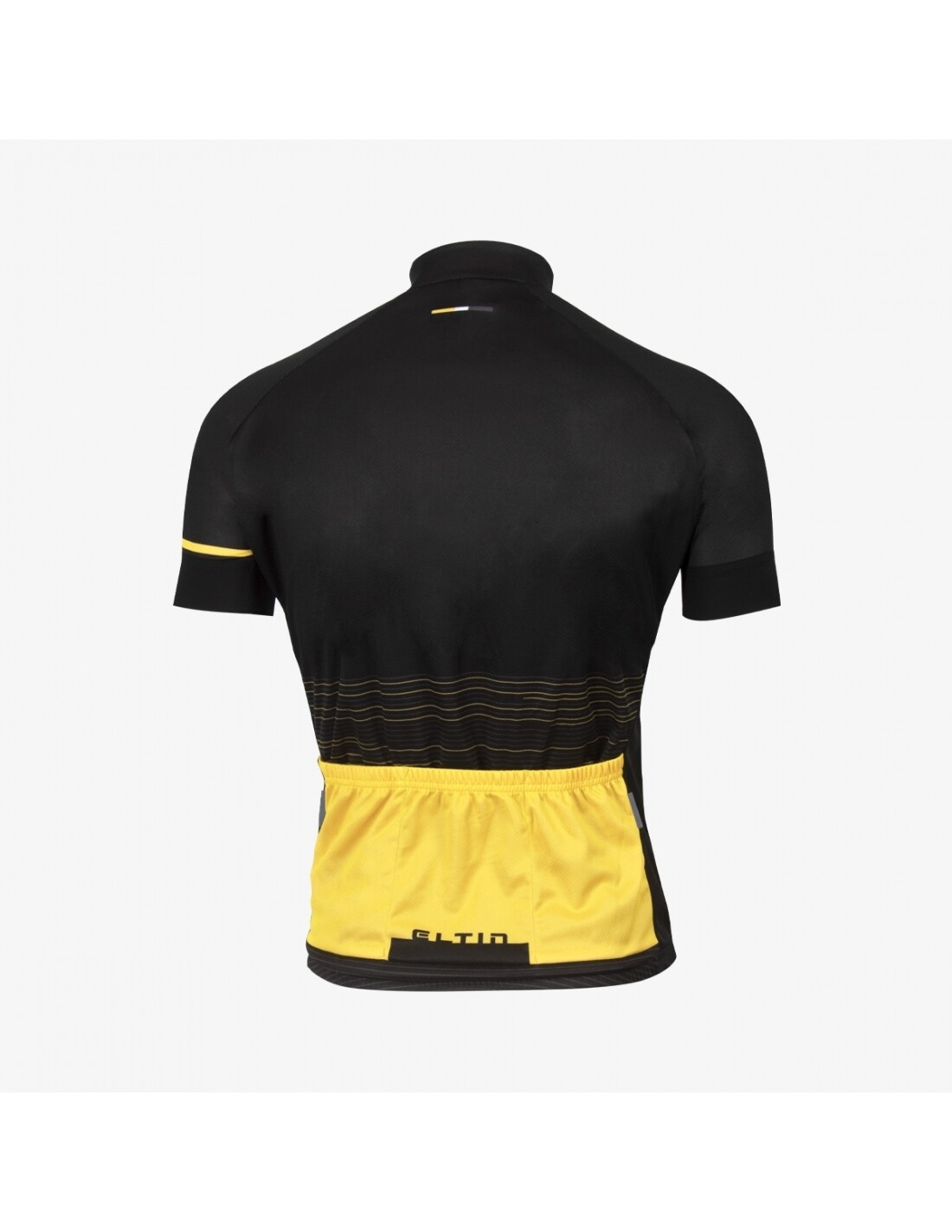 Maillot ciclismo Futurism negro y mostaza