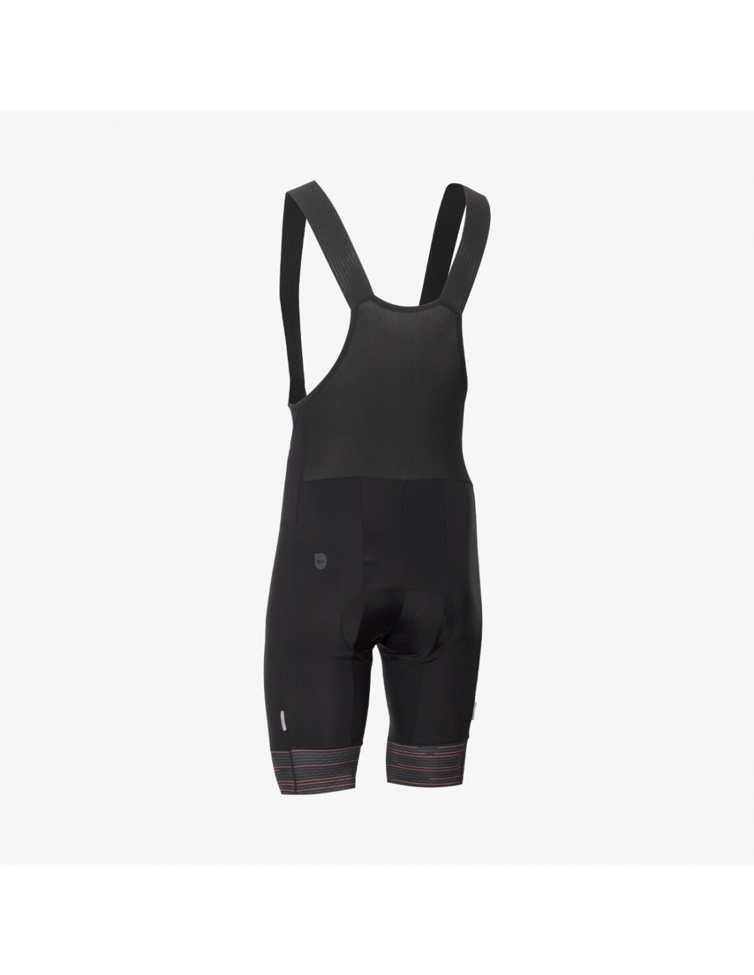 Culotte ciclismo unisex Fury negro y coral