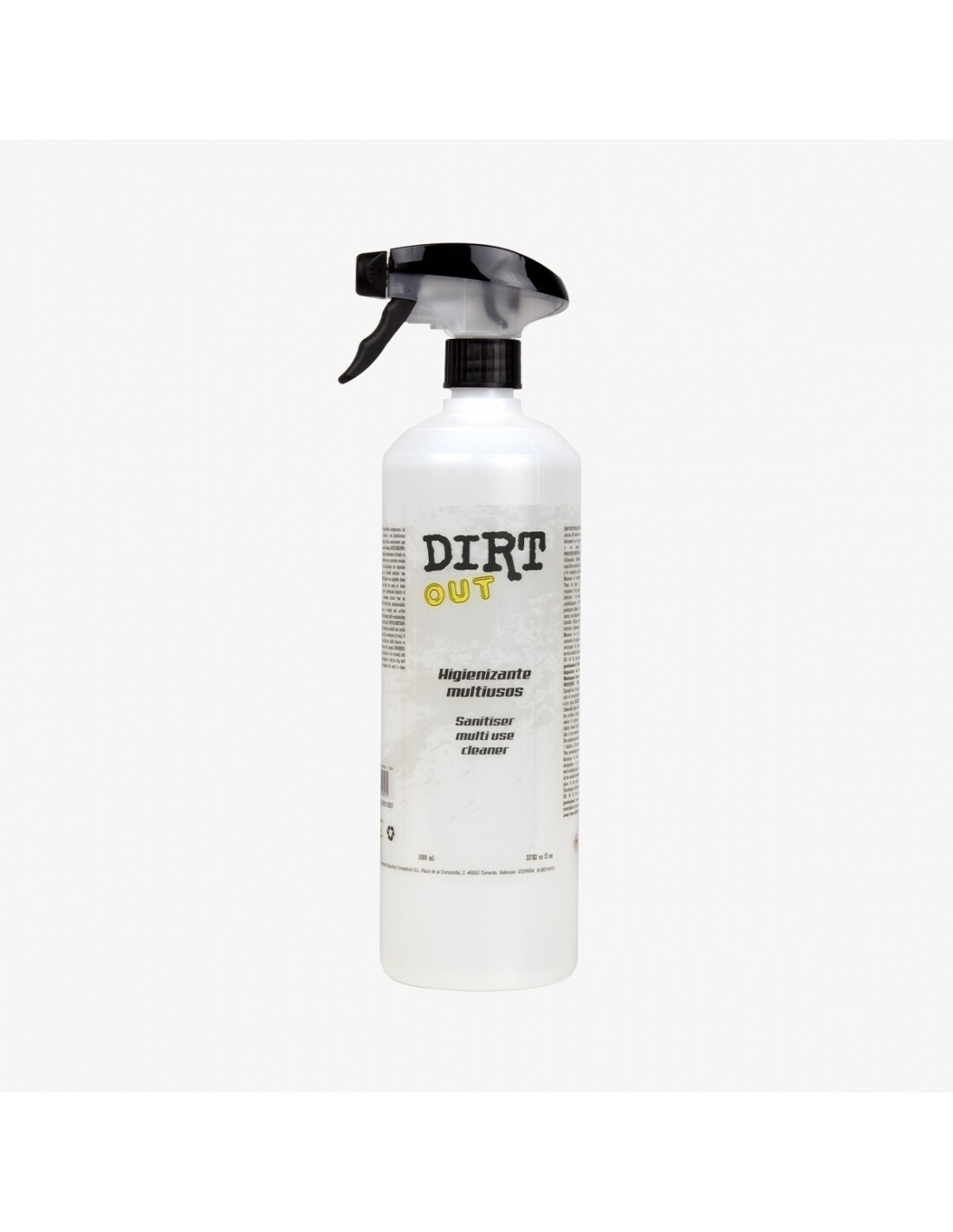 Gel higienizante multiusos dirt out 1l Gel higienizante multiusos dirt out 1l