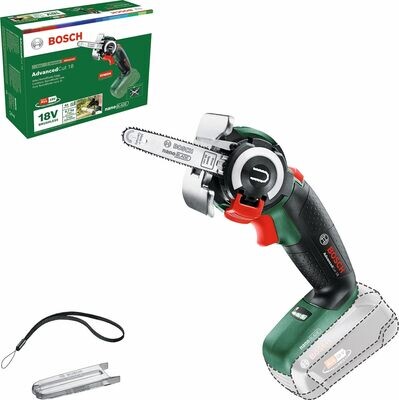 Bosch Home and Garden NanoBlade AdvancedCut 18 Sierra a batería, sin tecnología NanoBlade, sistema de 18 voltios, en caja