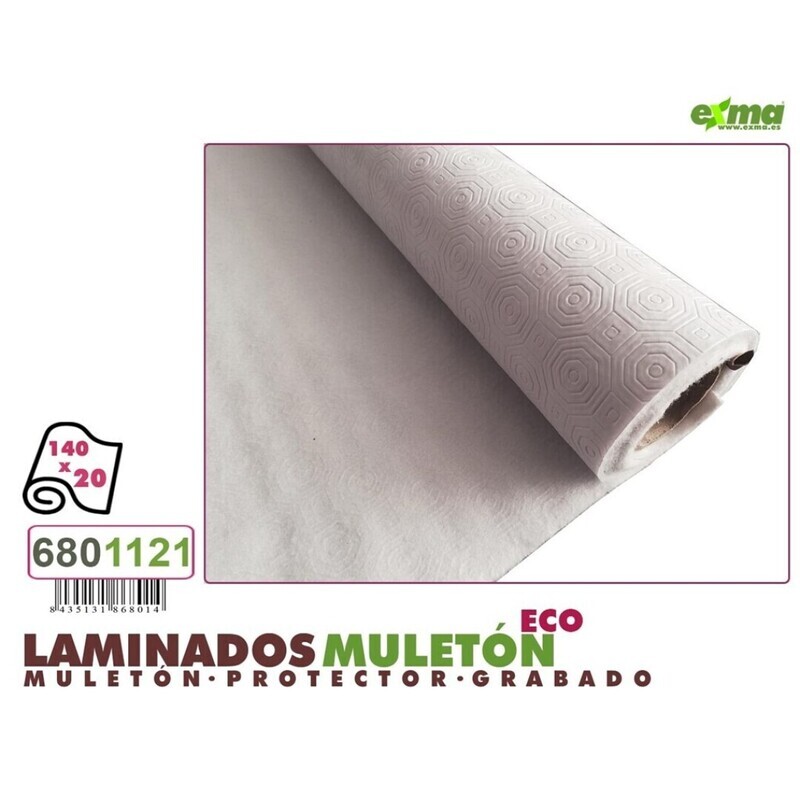 MULETON PVC GRABADO - ECO 140cm x20m