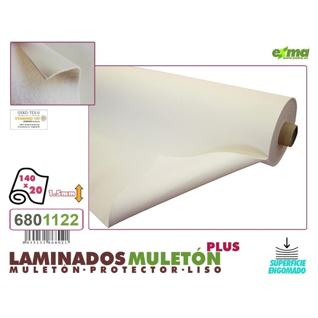MULETON FOAM LISO - PLUS 140cm x 20m