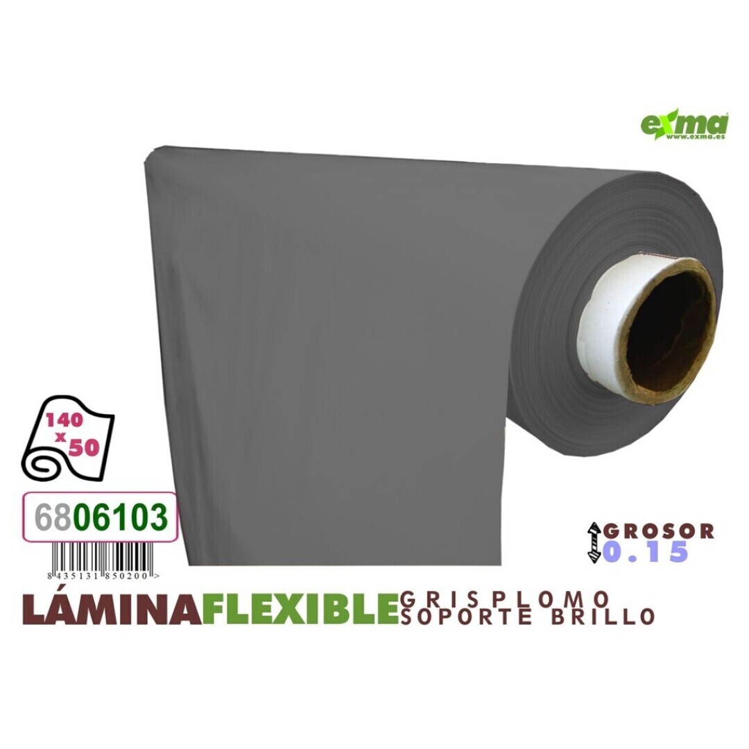 LÁMINA PLOMO FLEXIBLE 140cm x50m