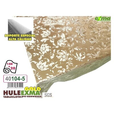 MANT.GOLD METAL  140cm x 20m