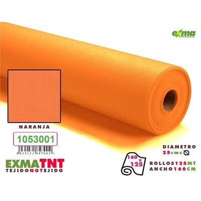 ROLLO TNT - Ancho 1,6m NARANJA x125m
