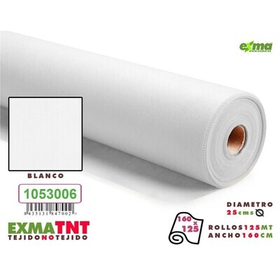 ROLLO TNT - Ancho 1,6m  BLANCO x125m
