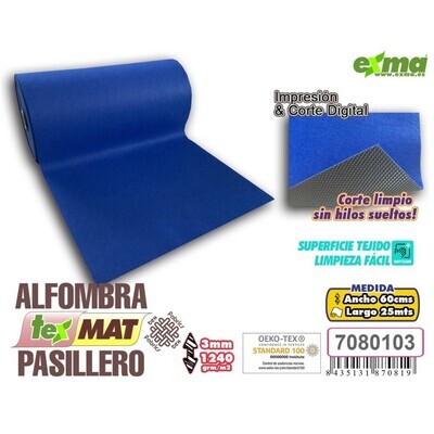 ALFOMBRA TEXMAT 60cm x 25m