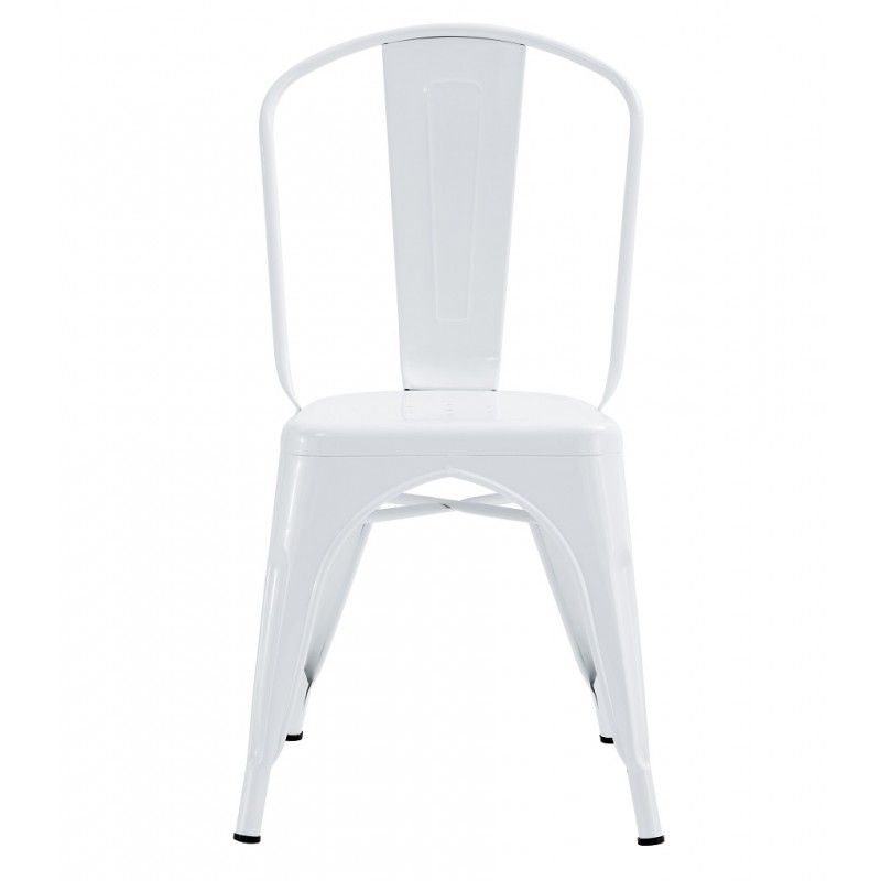 Sillas TOL EK LIMITED, acero, blanca 5 sillas
