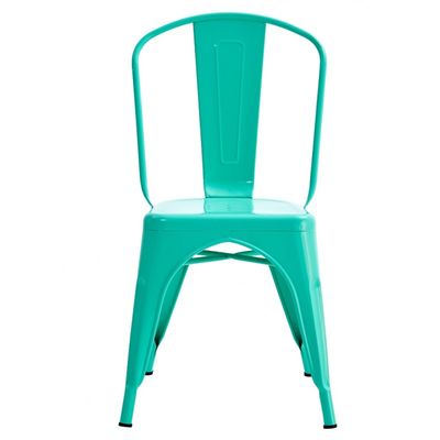 Silla TOL EK LIMITED, acero, verde agua 5 sillas