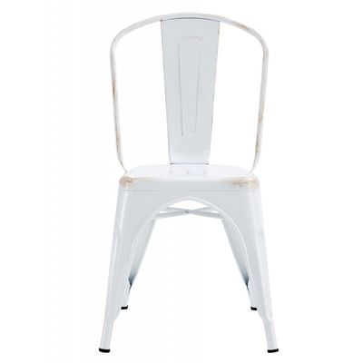 Silla TOL EK VINTAGE, acero, blanco 5 sillas