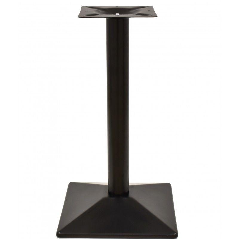 Base de mesa SOHO, alta, negra, base de 40 x 40 cms, altura 110 cms