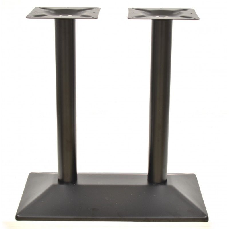 Base de mesa SOHO, rectangular, negra, base de 70 x 40 cms, altura 72 cms