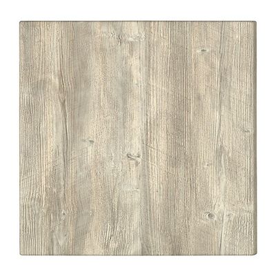 Tablero de mesa Werzalit-Sm, PONDEROSA BLANCO 178, 80 x 80 cms*