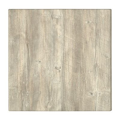 Tablero de mesa Werzalit-SM, PONDEROSA BLANCO 178, 70 x 70 cms*