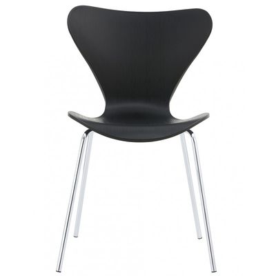 Silla ARNE NEW, cromada, polipropileno blanco 4 sillas