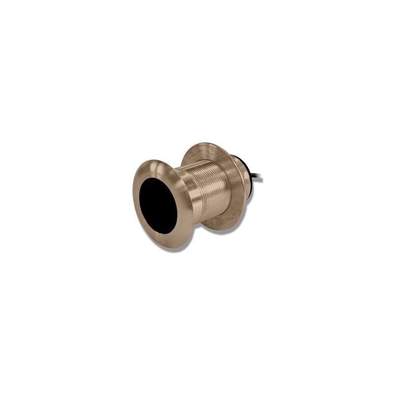 TRANSDUCTOR DE MONTAJE A TRAVÉS DEL CASCO DE BRONCE CON SENSORES DE PROFUNDIDAD Y TEMPERATURA (8 PINES) - AIRMAR B117