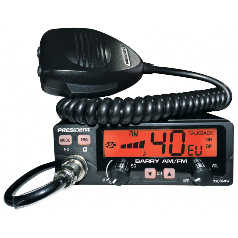 PRESIDENT BARRY II ASC 40 CX AM/FM 12/24V