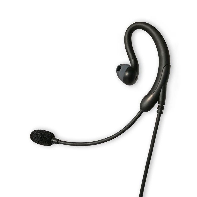 MICRO-AURICULAR TIPO BOOM KOMUNICA BIDIRECCIONAL NOISE CANCELLING. COMPATIBLE MOTOROLA 2P
