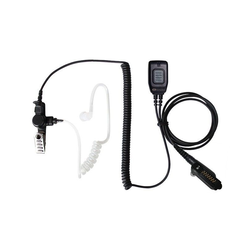 MICRO-AURICULAR KOMUNICA CON TUBO ACUSTICO Y PROTECCIÓN IPX7 COMPATIBLE CON ICOM ICF52/62