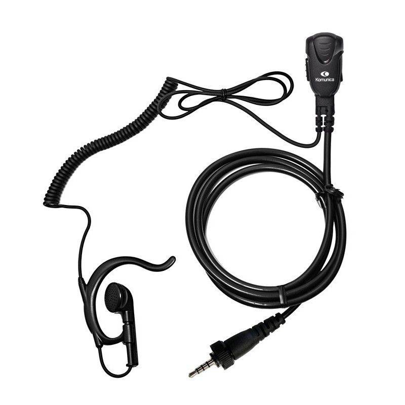 Micro-Auricular orejera ergonómica X KENWOOD TK-3601 TPZ€D553SCH D553MCH etc
