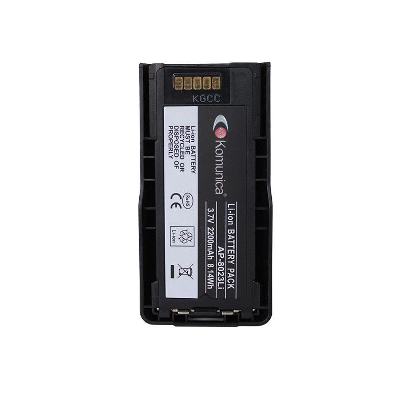 Compatible Komunica 37 V 2200mAh. Li-Ion series TETRA: MTP3000/MTP6000