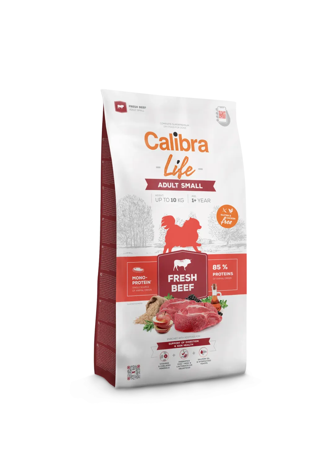 CALIBRA DOG LIFE ADULT SMALL FRESH BEEF 6KG